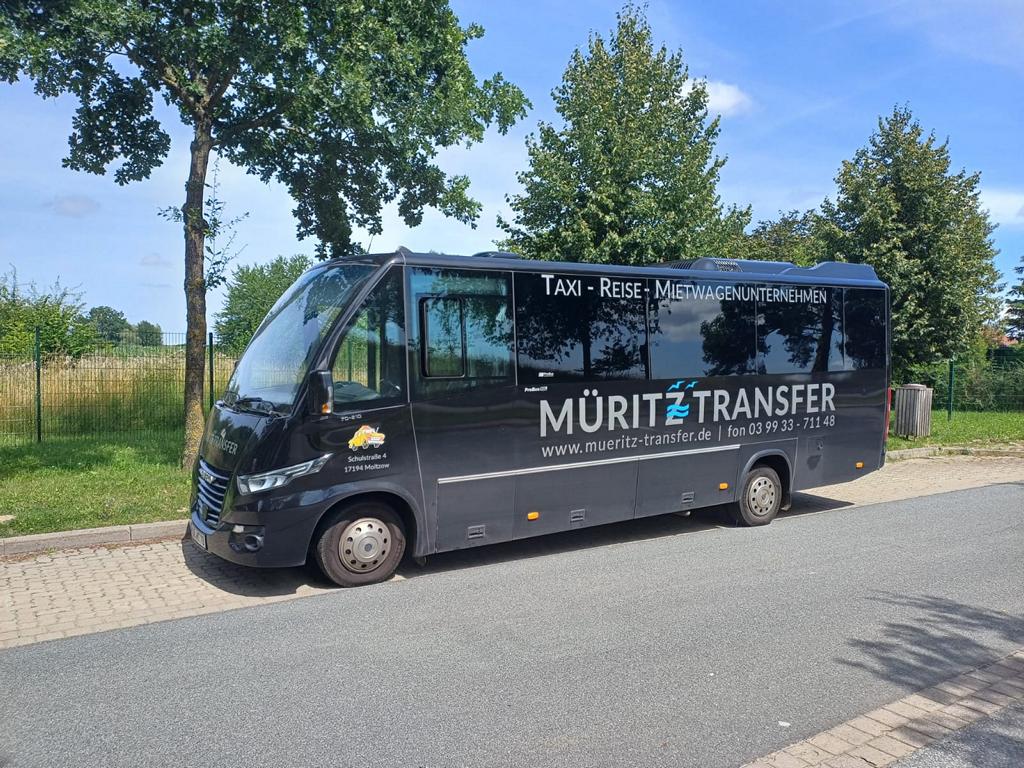 Müritz-Transfer Bus für Schul- und Freizeitfahrten Mecklenburgische Seenplatte