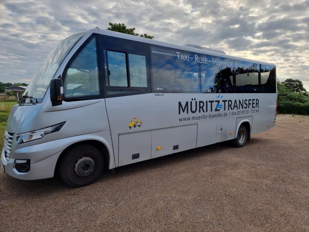 Müritz-Transfer Bus für Eventfahrten